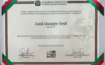 Act onora le persone e gli enti che celebrano il 150° anniversario della grande immigrazione italiana