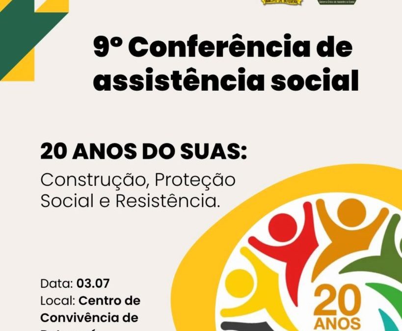 9ª Conferência Municipal de Assistência Social