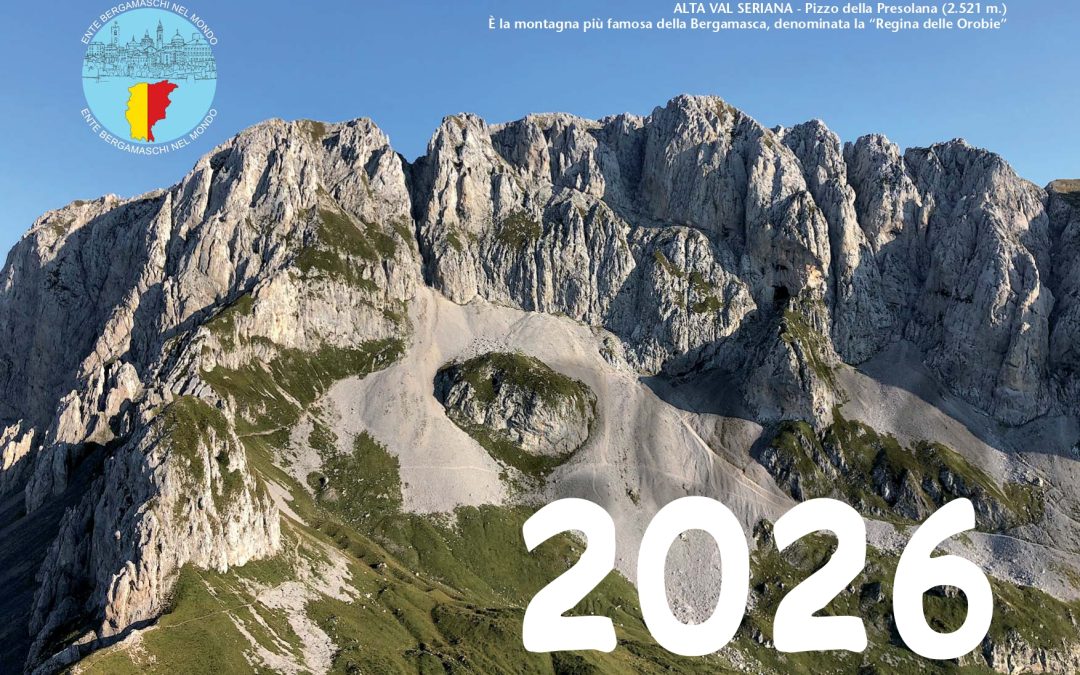 Calendario 2026 de Bergamaschi nel mondo